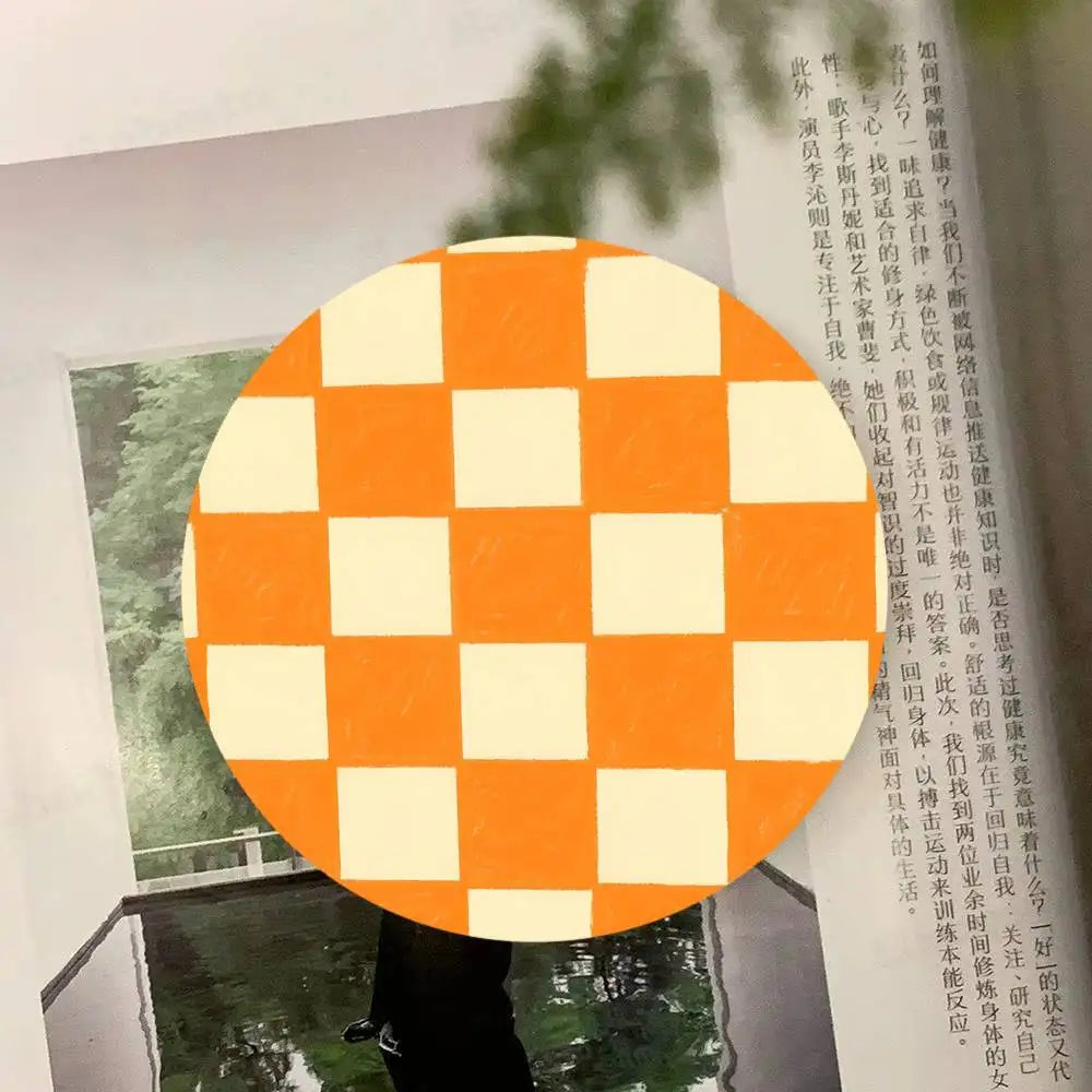 Checkered pattern Wooden Coaster  Suitable For Restaurants And Coffee Shops Easy To Wash And Clean Table Piece