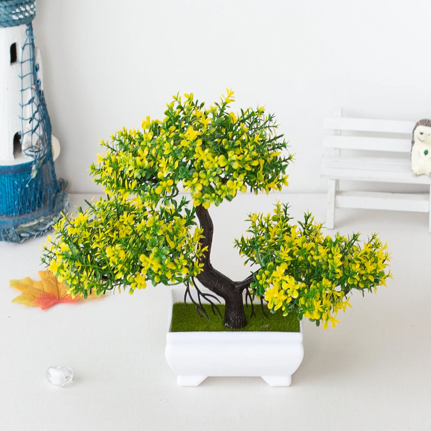 Mini Artificial Tree Plant Table Decor - Table Piece