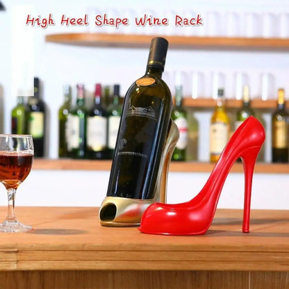 Creative Resin High Heels Wine Rack Decoration European High Heels Wine Rack Home Decoration Wine Cabinet Accessories Wine Rack Table Piece
