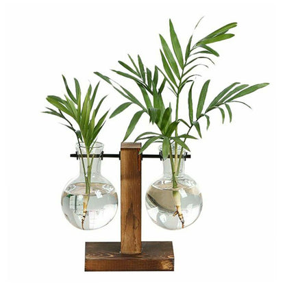Creative Glass Plant Bulb Vase Table Decor - Table Piece