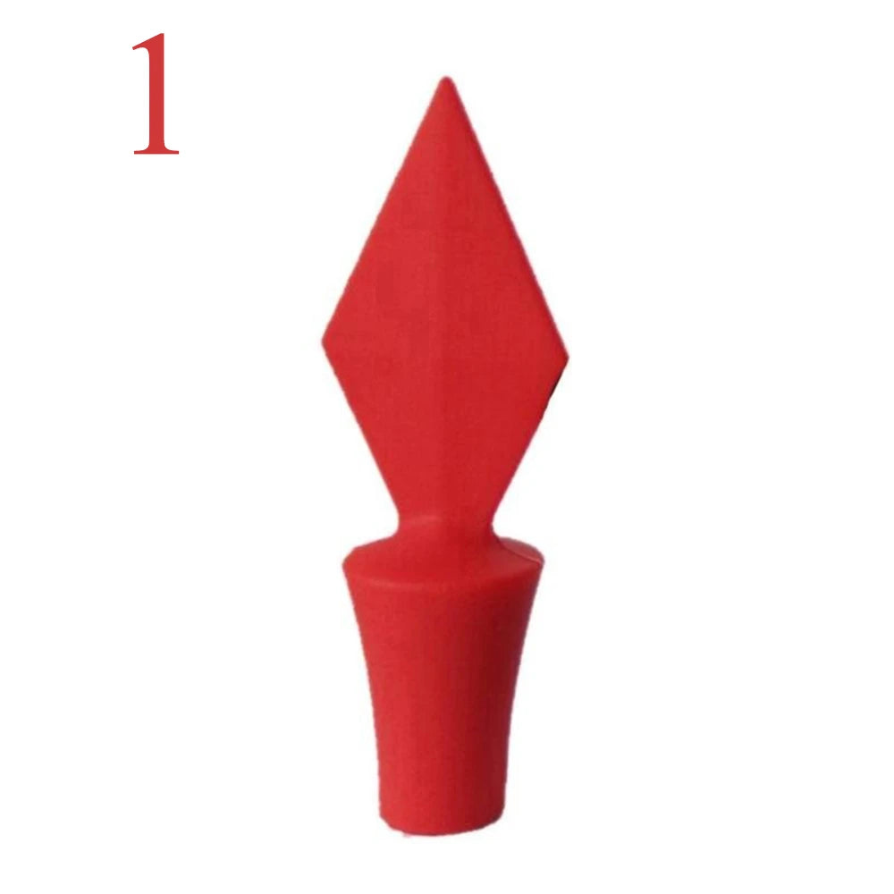 Silicone Champagne Wine Beer Bottle Cork Stopper Plug Wine Bottle Sealer Cap Stopper Bar Kitchen Tool Vacuum Sealed Sealer Plug Table Piece